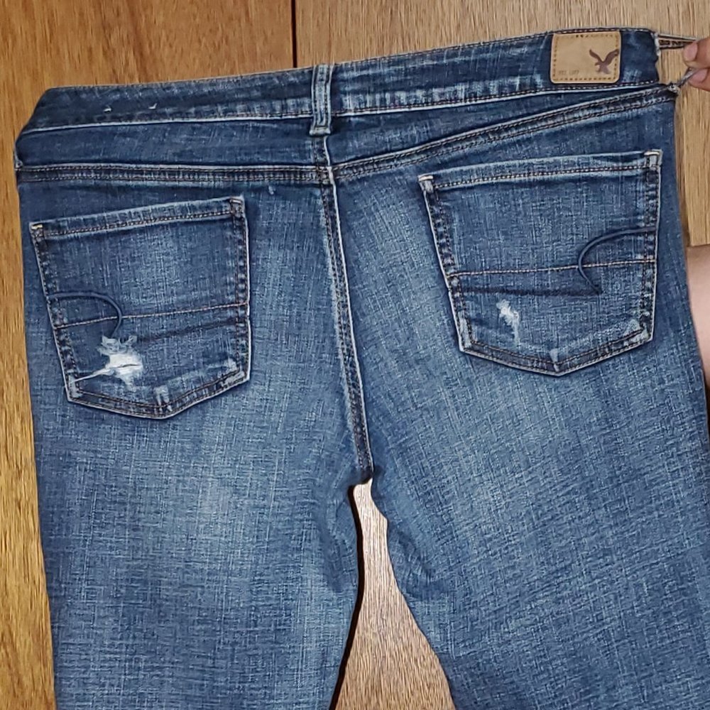 Denom Ripped Jeans (Short/Court) - Picture 3 of 4